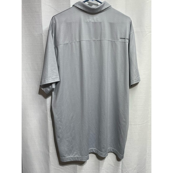 Under‎ Armour Men’s Polo Gray Size 2XL XXL See Pic - Picture 3 of 6